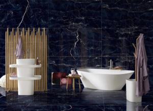 Porcelana de alto brillo Bright Vision 800x1600 1200x1800 750x1500mm diseñada para interiores amplios con un toque arquitectónico moderno - Product Image 2