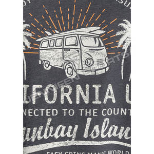 Camiseta de Hombre al por Mayor, 240 Gramos, Ligera, 100% Algodón, Impresión Digital, Corte Regular, Transpirable, de Secado Rápido - Product Image 2