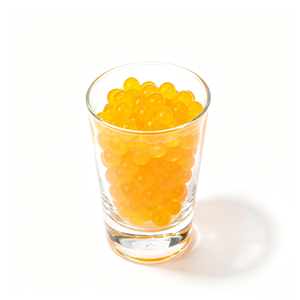 Boba de Maracuyá con Sabor Intenso, 3.4 kg, Listo para Servir, para Tiendas de Bebidas de Rápida Velocidad, Halal, Venta al por Mayor, Múltiples Sabores, Hecho en Taiwán - Product Image 1