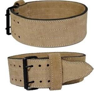 Ceinture de musculation GAF en cuir de vachette de haute qualité, épaisseur 6 mm, robuste, réglable, antidérapante, unisexe, pour la musculation et la salle de sport - Product Image 3