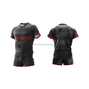 Uniforme de Fútbol Personalizado, Transpirable, Tallas Grandes, Uniforme de Rugby para Equipo, Colores Personalizados, Logotipo, OEM, Venta al Por Mayor - Product Image 4
