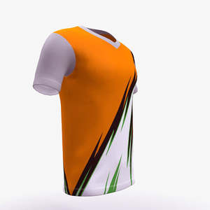 Jersey Personalizado de Alta Calidad, 100% Algodón Poliéster Tejido, Nombre del Equipo, Diseño de Impresión Personalizada, Antiarrugas, Secado Rápido, para Hombre - Product Image 6