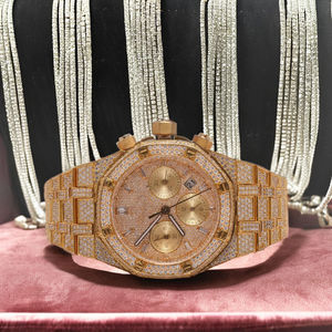 Montre Hip Hop en Moissanite, Montre de Luxe Premium Iced Out, Fournisseur en Gros - Product Image 1