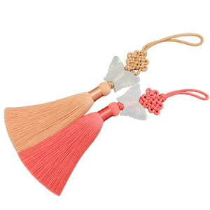 Norigae Coréen Traditionnel Papillon à Pompon, Décoration Hanbok Bojagi, Souvenir Coréen, Cadeau de Mariage et de Fête, Charme pour Fête - Product Image 6