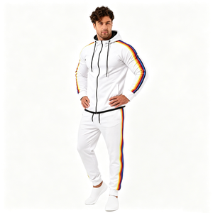 Conjunto Deportivo Personalizado de Algodón para Hombre, Ropa Deportiva de Primera Calidad, Conjunto para Correr, Fabricante Mayorista de Alta Calidad, Proveedor de Ropa Deportiva OEM - Product Image 1