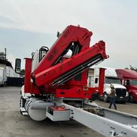 Guindaste Articulado Móvel Bob-lift de 8 Toneladas, Guindaste Montado em Caminhão a Preço Baixo para Canteiro de Obras