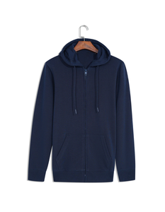 Sudadera con Capucha y Cremallera para Hombre de Alta Calidad, Colores Personalizados, Corte Regular, Tejido de Poliéster, Ropa Casual de Invierno, Venta al Por Mayor - Product Image 1