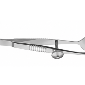 Pinzas Erhardt Lid de Acero Inoxidable, Instrumento Quirúrgico Oftálmico, Pinzas de Precisión para Cirugía Ocular, Reutilizables, Grado CE - Product Image 4