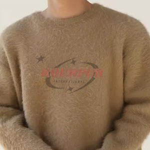 Nouveaux pulls en mohair pour hommes, disponibles en différentes couleurs, tendance, élégants et confortables, à prix raisonnable. - Product Image 2