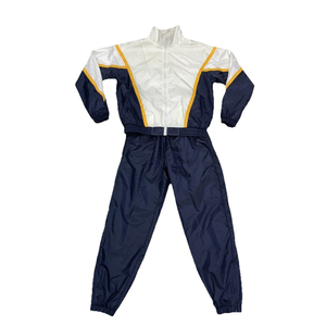 El Mejor Chándal Deportivo con Bloques de Color, Manga Larga, Cuello Alto, Cierre de Cremallera, Ligero, de Poliéster, para Adultos, Ropa de Primavera - Product Image 1