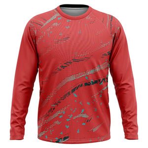 Haut de compression à manches longues entièrement sublimé pour homme, léger, pour le jogging et le fitness, idéal pour l'entraînement OEM - Product Image 3