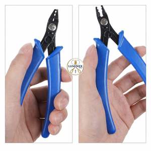 Lot de 2 pinces à perles, mini-outils pour bijoux, pour sertir les perles, pinces à sertir rondes - Product Image 2