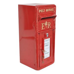 British V R Post <b>Box</b> For Garden Supplies <b>Wall</b> <b>Mount</b> Antique Mailbox With Lock Affordable Letter <b>Box</b> OEM Customizable Latest - Product Image 3