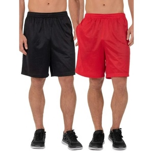 Pantalones cortos deportivos de lona con estampado gráfico personalizado para hombre, ropa de calle de patrón sólido, cintura elástica transpirable de secado rápido - Product Image 1