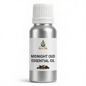 Huile Essentielle de Résine d'Oud de Minuit 100% Pure Distillée à la Vapeur pour Aromathérapie, Massage et Diffusion - Product Image 1