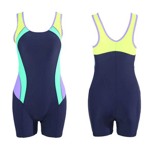 Traje de Baño Duradero de Alta Calidad para Mujer, de Una Pieza, Corte Alto, con Logotipo Frontal, de Secado Rápido, Transpirable y de Larga Duración - Product Image 1