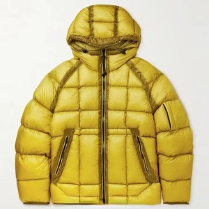 Blouson matelassé réfléchissant et imperméable pour homme, coupe-vent, à capuche, en toile épaisse, séchage rapide, style streetwear hiver - Product Image 3