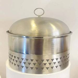 Luxury Gold Wire Chafing Dish Patterned Cutout Dome Lid Hot Pot Premium Food <b>Warmer</b> Casserole Catering Buffet Server - Product Image 6