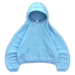 Meilleur sweat à capuche pour homme 100% coton polaire Logo personnalisé grande taille coupe-vent imperméable respirant poche impression numérique hiver - Product Image 3