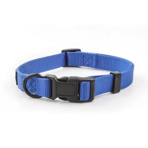 Best Quality Basic Nylon <b>Dog</b> Collar Polyester Pet Fancy Collars Print Pattern Feather Decoration Amazon Adjustable Puppy ID <b>Tag</b> - Product Image 3