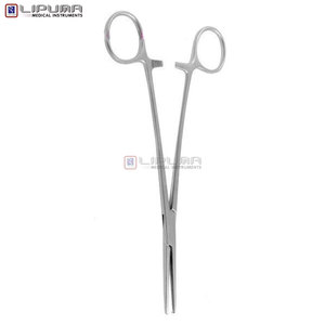 Pinzas Hemostáticas Bengolea Rectas 1x2 Dientes 26cm Acero Inoxidable Quirúrgico Manual Certificado CE Duradero Hemostatizantes Médicos - Product Image 5