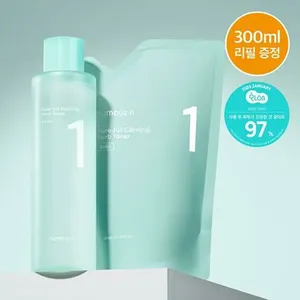 For Numbuzin No. 1 Pure-full Calming Herb <b>Toner</b> 300mL with 300mL Refill Good Quality <b>Skin</b> <b>Toner</b> - Product Image 1