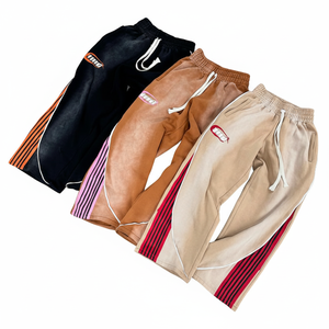 กางเกงวอร์มผู้ชายคุณภาพดีเยี่ยม ปักโลโก้ ขายส่ง บุขนแกะหนานุ่ม อุ่นสบายสำหรับฤดูหนาว พร้อมระบบทำความร้อน - Product Image 1