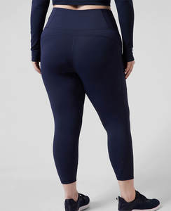 Pantalones de Yoga al por Mayor, Cintura Alta, para Entrenamiento, Fitness, Gimnasio, Leggings de Spandex/Nailon para Mujer - Product Image 1