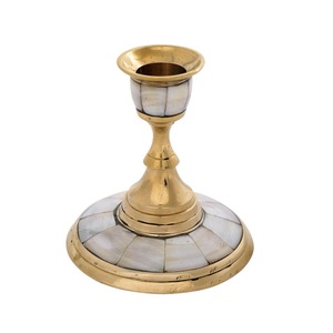 ILAHI's Handmade Mother Pearl Inlay Eco-friendly Custom Printing Round <b>Tea</b> <b>Light</b> <b>Holder</b> ICOMCH-13968 Birthday/Christmas Gift - Product Image 3