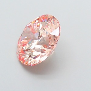 Diamant rond brillant rose fantaisie CVD cultivé en laboratoire, 5,26 carats, clarté VS1, polissage excellent, bijoux de qualité supérieure, certifié IGI - Product Image 4