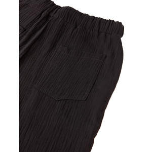 Pantalones de chándal de felpa tecnológica premium de pierna ancha, estilo jogger oversize, de algodón con doble cintura, holgados y con bordado personalizado - Product Image 4