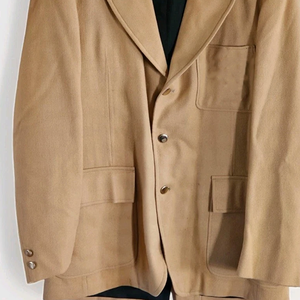 Premium Customized Logo Spring Linen Men Blazer Casual Long Sleeve Jacket Turndown Collar Lightweight <b>Cardigan</b> Style Coat - Product Image 2