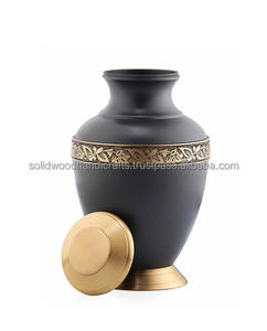 Urnas Funerarias Decorativas de Latón Hechas a Mano para Adultos, Urnas para Hombres y Mujeres, Urnas Funerarias de Alta Calidad - Product Image 2