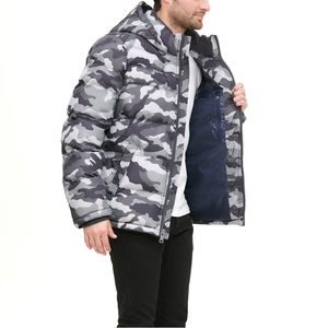 Customized <b>men's</b> <b>jackets</b> Bubble Puffer Coat Nylon Outdoor Hooded Comfortable High Quality Reversible Wearable Puffer <b>Jacket</b> <b>Men</b> - Product Image 3