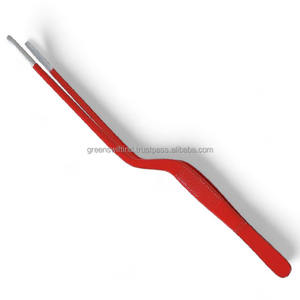 Nouvel ensemble d'ustensiles de cuisine personnalisés, cuillère en bambou, spatule, outils en métal, sac de service, logo personnalisé, article rouge, pinces de chef - Product Image 3