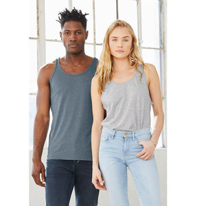 Nikdas Enterprises Débardeur de sport unisexe 100% coton, nouvelle arrivée, débardeur respirant en maille 180g pour homme - Product Image 4