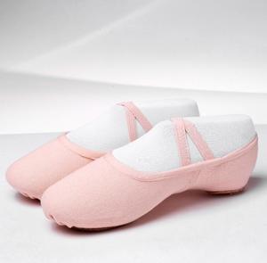 New Arrivals Full Stretch <b>Satin</b> Soft Dance Ballet Shoes <b>Slippers</b> Flats Pumps Cotton Lining Rubber Outsole for Women - Product Image 2