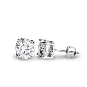 Premium Quality Women Moissanite Diamond <b>Earrings</b> Classic Sparkling Luxury Jewelry For Wedding And Special Events for <b>Men</b> - Product Image 6