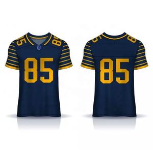 2023 concevez votre propre camiseta de futbol américain vierge en gros personnalisé maillot de Football américain chemise imprimée par sublimation - Product Image 6