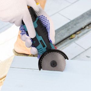 Cordless <b>Mini</b> Angle <b>Grinder</b> 2x12V 1100mAh Batteries 19000RPM Motor Air Vents for Heat Dissipation Includes Cutting Wheels - Product Image 2