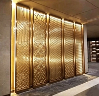 Panneau de séparation décoratif en aluminium, écran de confidentialité en métal, découpe laser personnalisée pour jardin et patio