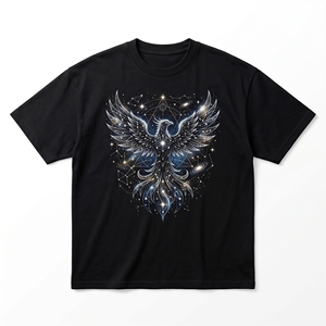 Camiseta de Algodón con Diseño Gráfico Moderno, Corte Regular, Cuello Redondo, Manga Corta, Calidad Premium, Uso Diario Informal - Product Image 6