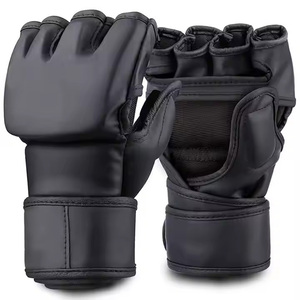 Guantes de Boxeo Profesionales de Cuero Sintético de Alta Calidad con Agarre Ergonómico y Correa de Muñeca Ajustable para Entrenamiento en Gimnasio y Sparring OEM - Product Image 1