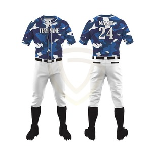 Concevez vos propres uniformes de baseball et de softball de rêve, 100 % polyester, best-seller, uniforme de baseball de haute qualité - Product Image 1