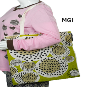 Women's Stylish Animal Print <b>Canvas</b> Tote <b>Bag</b> with Zipper Closure Two Straps <b>Large</b> Capacity Fashion Shopping Clutch - Product Image 6