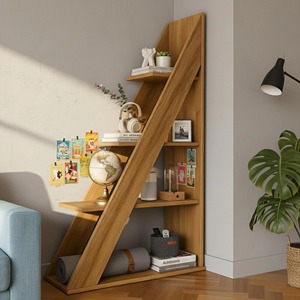 Estante Escalera de Estilo Moderno para Relojes, Macetas, Marcos de Fotos y Almacenamiento Decorativo del Hogar, Importado de India - Product Image 4