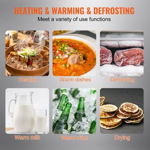 Portable 16.5\" X 11\" Electric <b>Warming</b> <b>Tray</b> with Temperature Range (65-90 Celsius) Tempered Glass Serving <b>Tray</b> for Din - Product Image 4