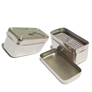 Caja de esterilización Waldent premium con 72 orificios, organizador de limas endodónticas de acero inoxidable reutilizable y autoclavable, y caja de esterilización Waldent. - Product Image 1