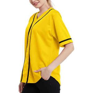 Los Mejores Uniformes de Béisbol y Sóftbol Personalizados para Equipos, Camiseta de Béisbol Corta, Transpirable y Ligera con Botones - Product Image 3
