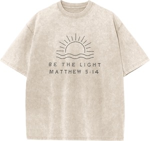 เสื้อยืดกราฟิกผู้ชายขายดีประดับเพชร ผ้าคอตตอนหนา GSM สไตล์สตรีทแวร์ - Product Image 3